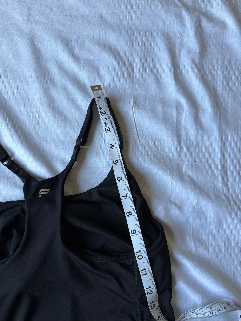 Fabletics Black Racerback Workout Tank - Picture 9 of 9